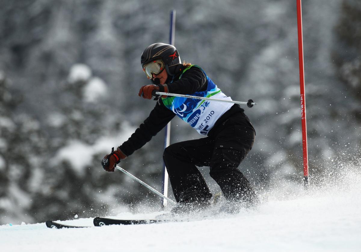 Paquita Ramirez Capitan of Andorra Paquita Ramirez Capitan of Andorra competes in the Women's Visually Impaired Slalom during Day 3 of the 2010 Vancouver Winter Paralympics at Whistler Creekside on March 14, 2010 in Whistler, Canada
