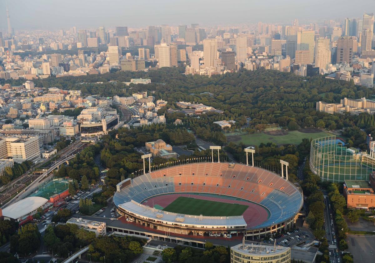 Tokyo aerial view Tokyo aerial view