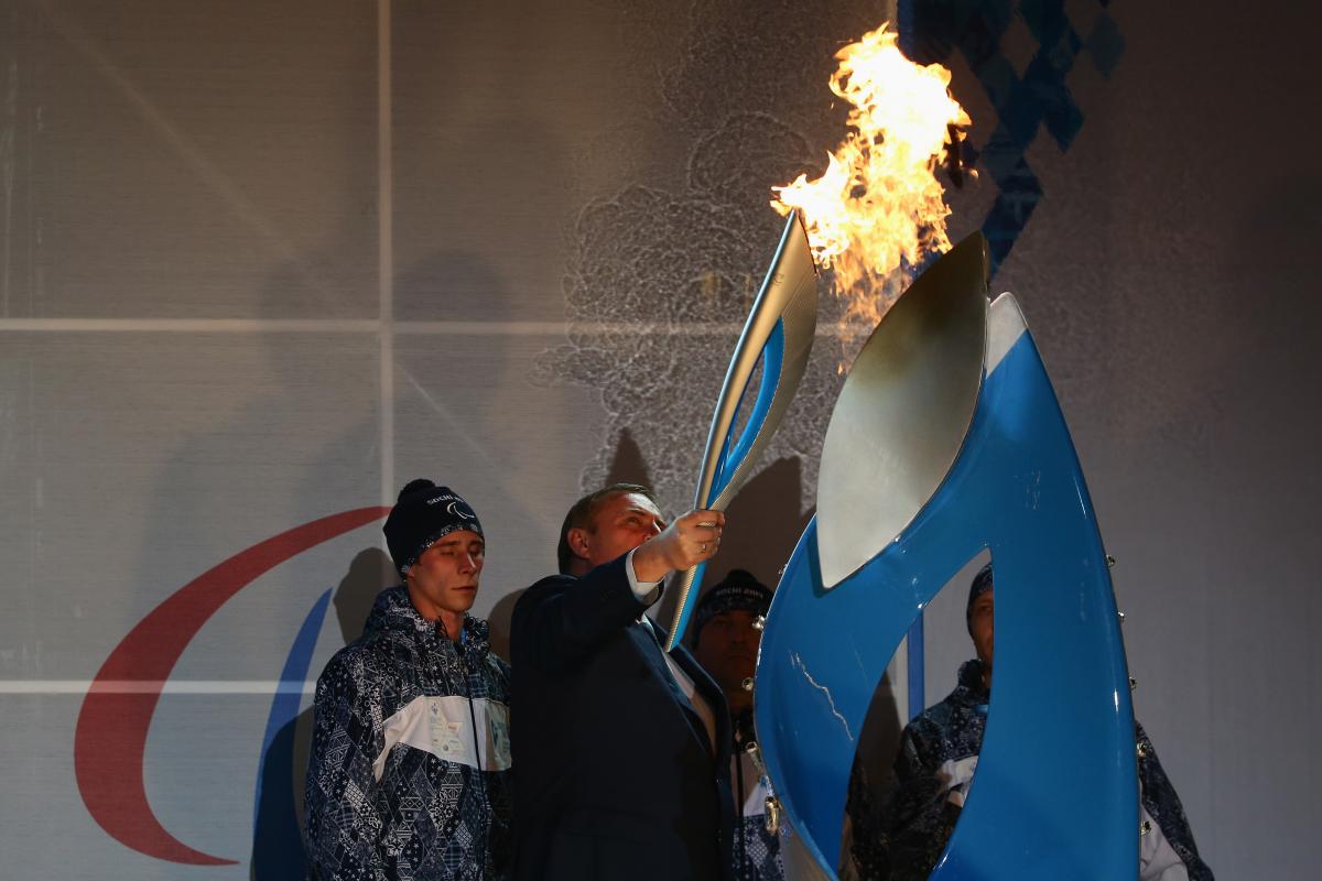 Sochi 2014 Paralympic Flame Lighting Ceremony Sochi 2014 Paralympic Flame Lighting Ceremony