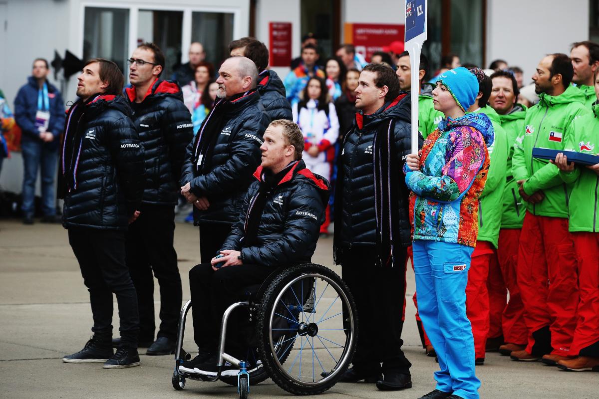 New Zealand Sochi 2014 welcome ceremony