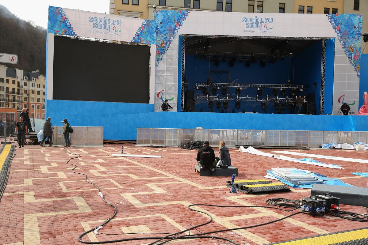 Sochi 2014 medals plaza