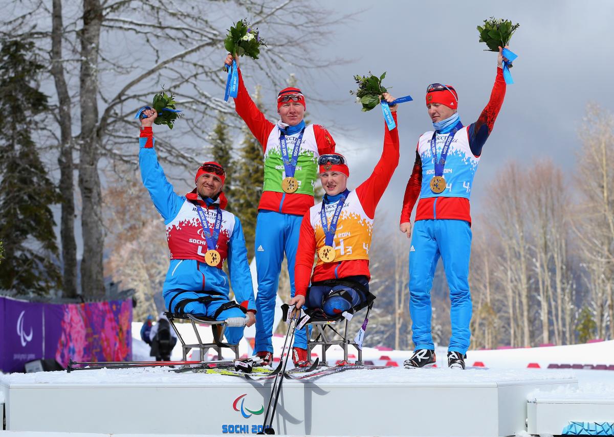 Roman Petushkov, Vladislav Lekomtcev, Grigory Murygin and Rushan Minnegulov