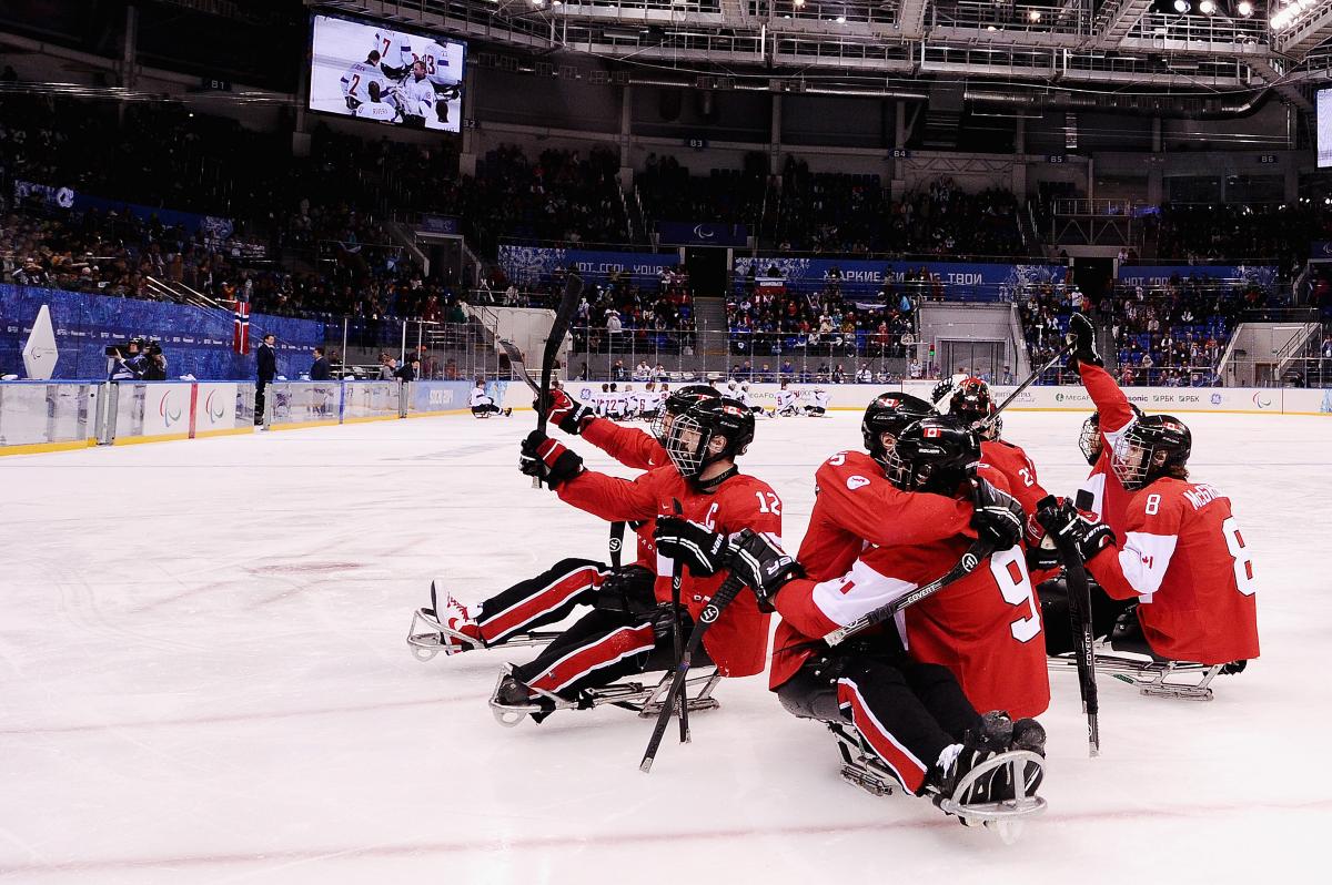 Canada's ice sledge hockey team Canada's ice sledge hockey team