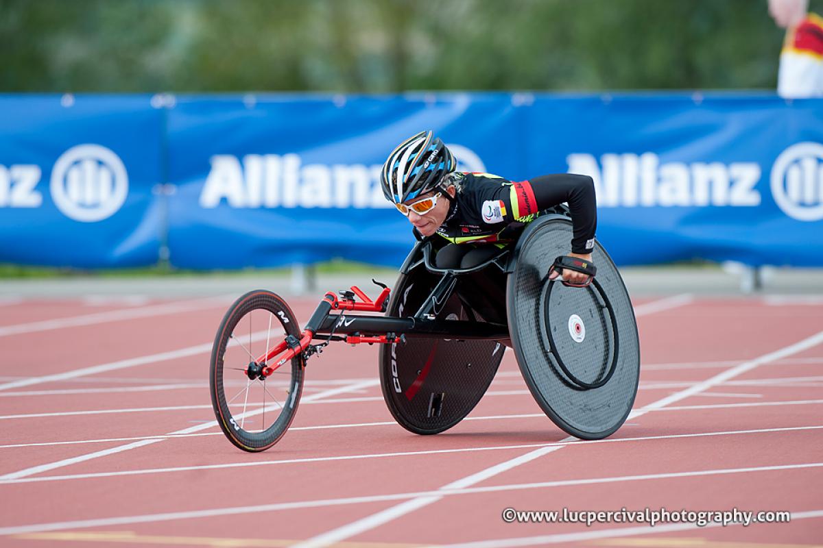 Marieke Vervoort Nottwil Belgium's Marieke Vervoort was in great form in her comeback in Nottwil after four months out injured.