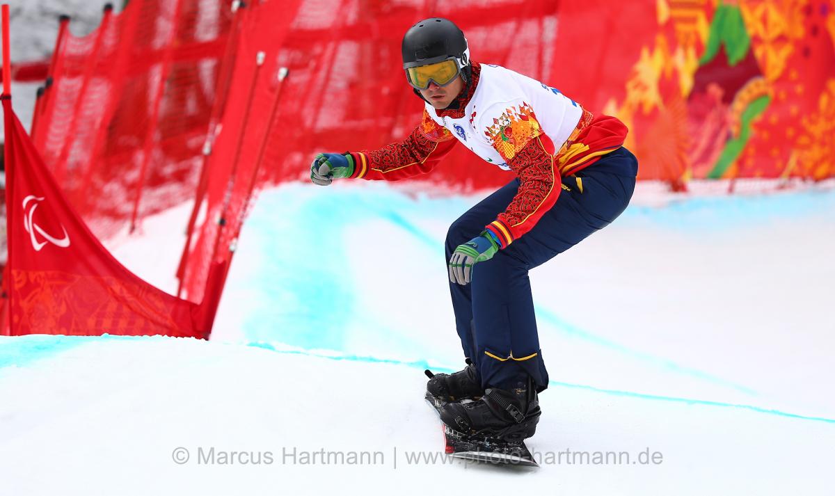 Urko Egea Zabalza - Sochi 2014 Winter Paralympic Games - Para Snowboarding