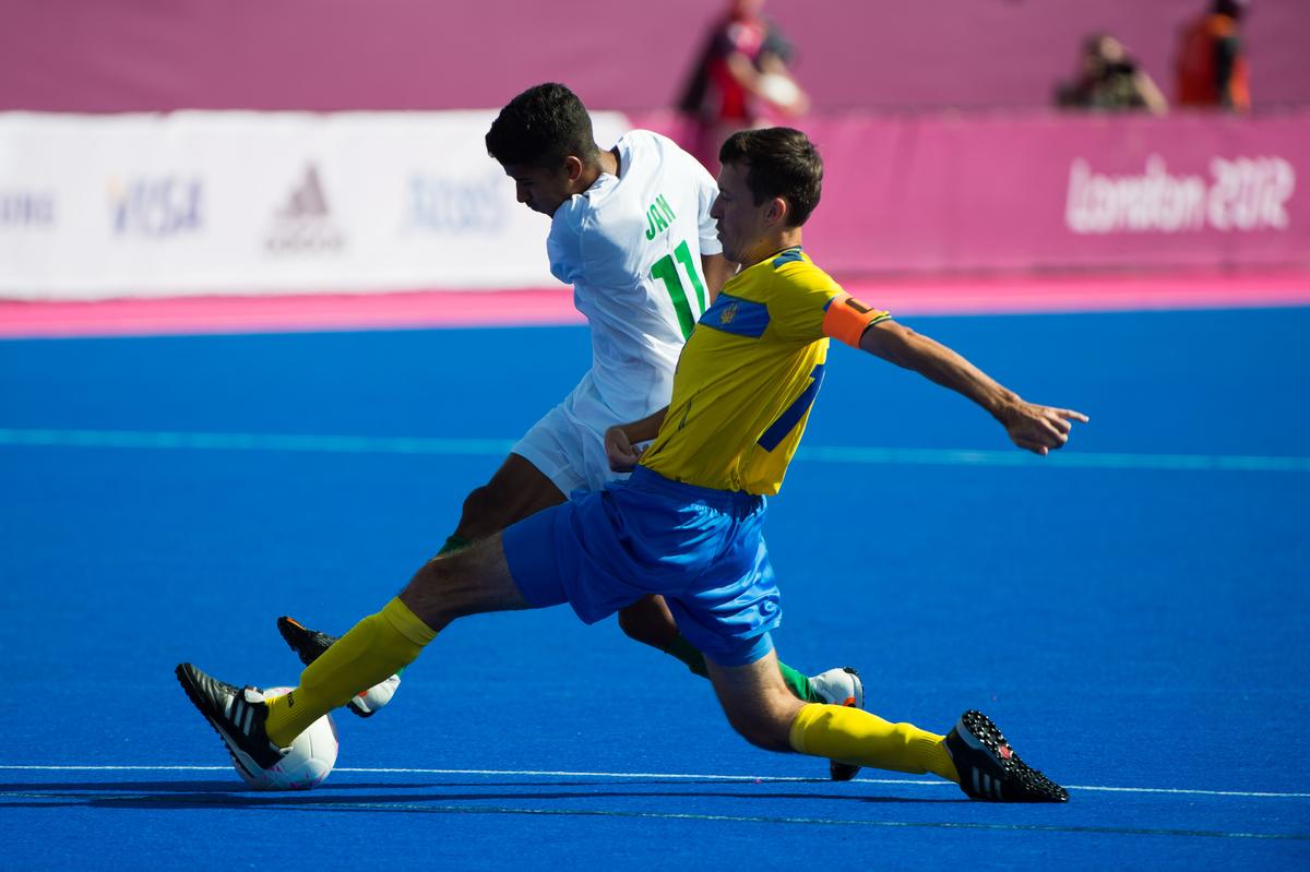 Jan Francisco BRITO da COSTA - Football Seven-a-Side - London 2012 Paralympic Games Jan Francisco BRITO da COSTA, Ukraine, Brazil, football, seven-a-side, Ukraine vs Brazil, london 2012