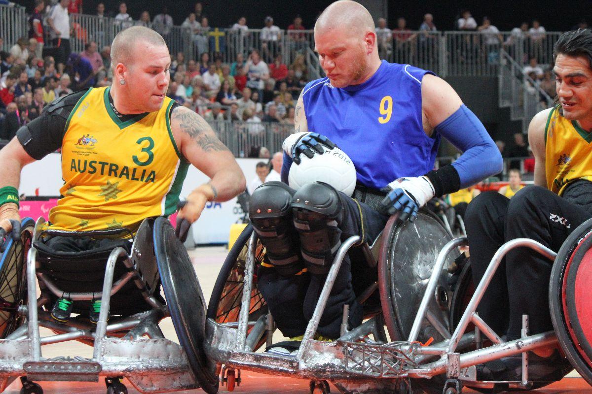 Per-Johan UHLMANN - Wheelchair Rugby - London 2012 Paralympic Games