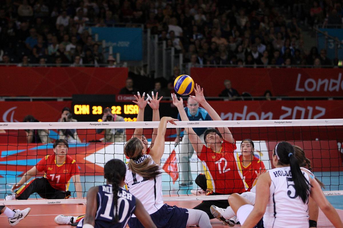 Yu Hong SHENG - Sitting Volleyball - London 2012 Paralympic Games