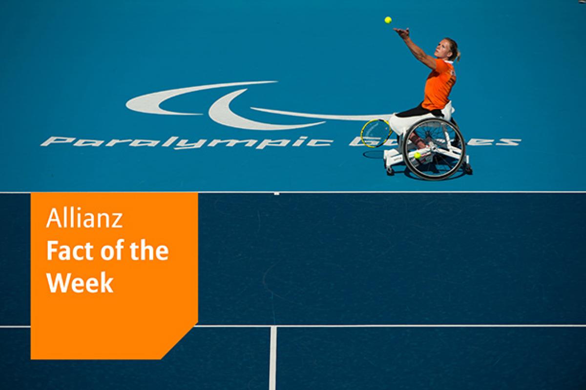 Allianz - Fact of the week - wheelchair tennis Allianz - Fact of the week - wheelchair tennis