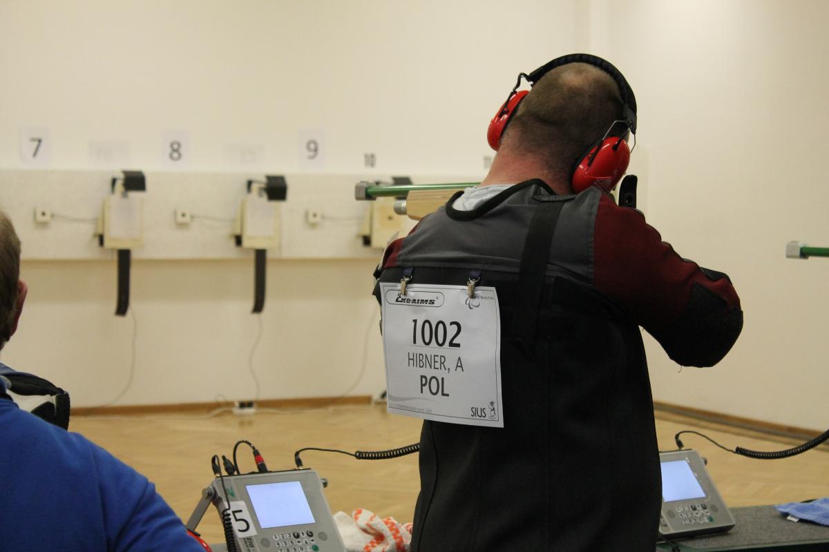 Visually Impaired Shooting test event