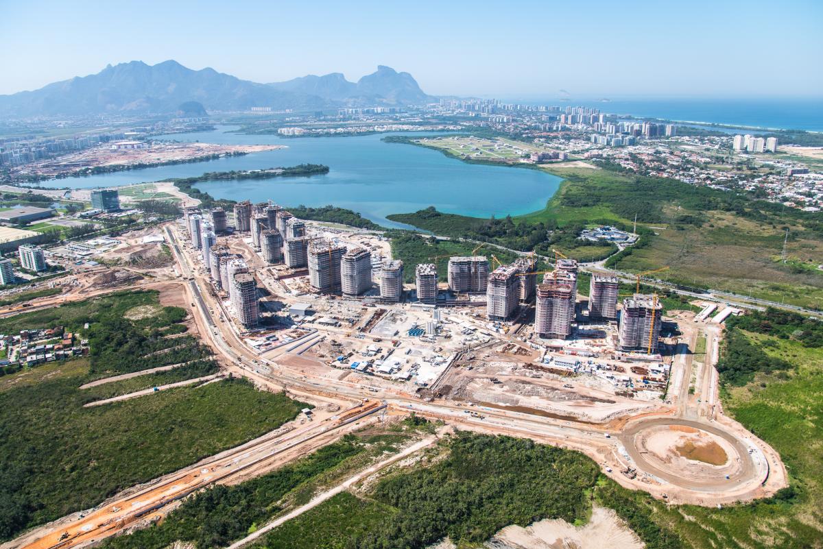 Olympic and Paralympic Village - Rio 2016 Paralympic Games An aerial view of the Olympic and Paralympic Village for the Rio 2016 Paralympic Games.