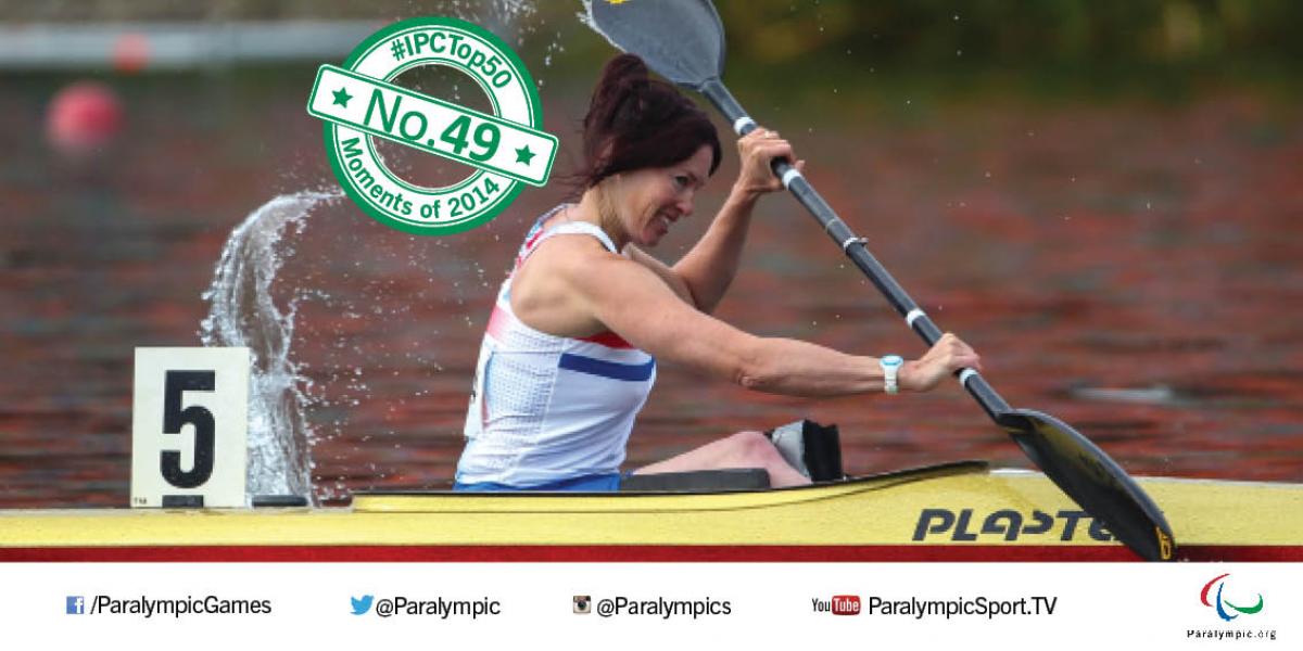 Top 50 moment: 49. Chippington's Eighth world title Women in canoe competing