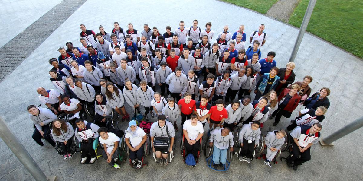 French Jeune a potential 2014 More than 50 young people gathered in Bourges, France, for the Agitos Foundation supported Young Potential camp.