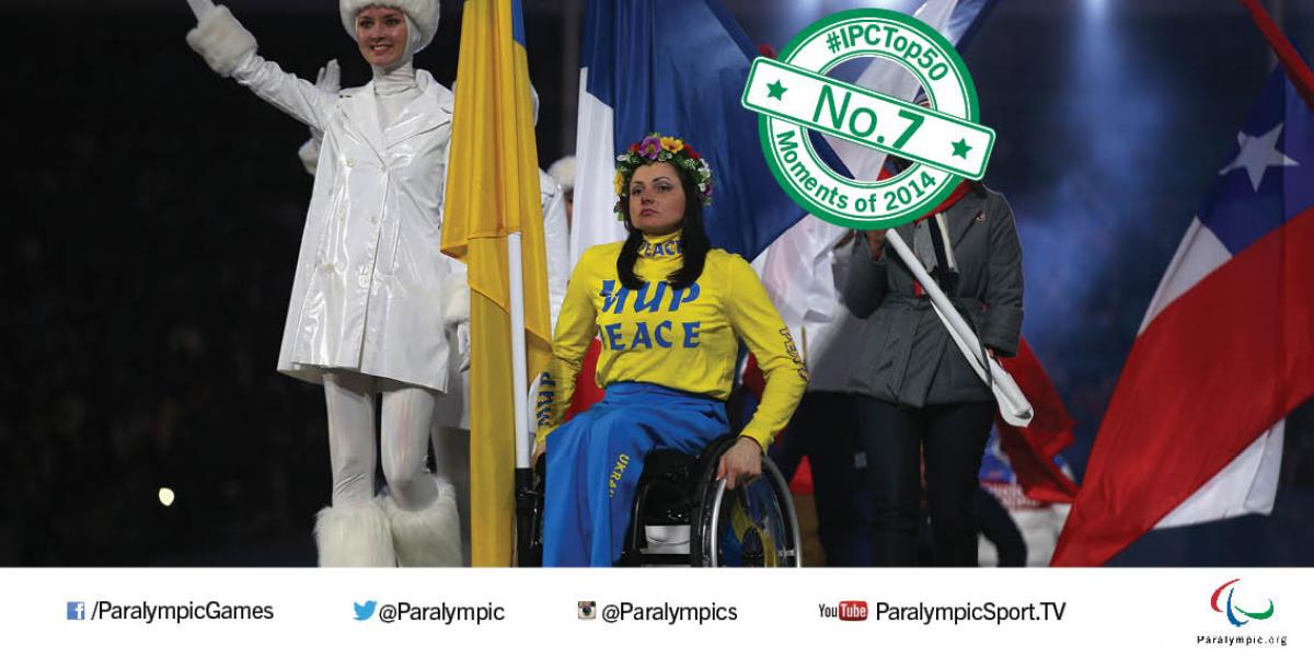 No. 7 Ukraine compete at the Sochi 2014 Paralympic Winter Games No. 7 Ukraine compete at the Sochi 2014 Paralympic Winter Games