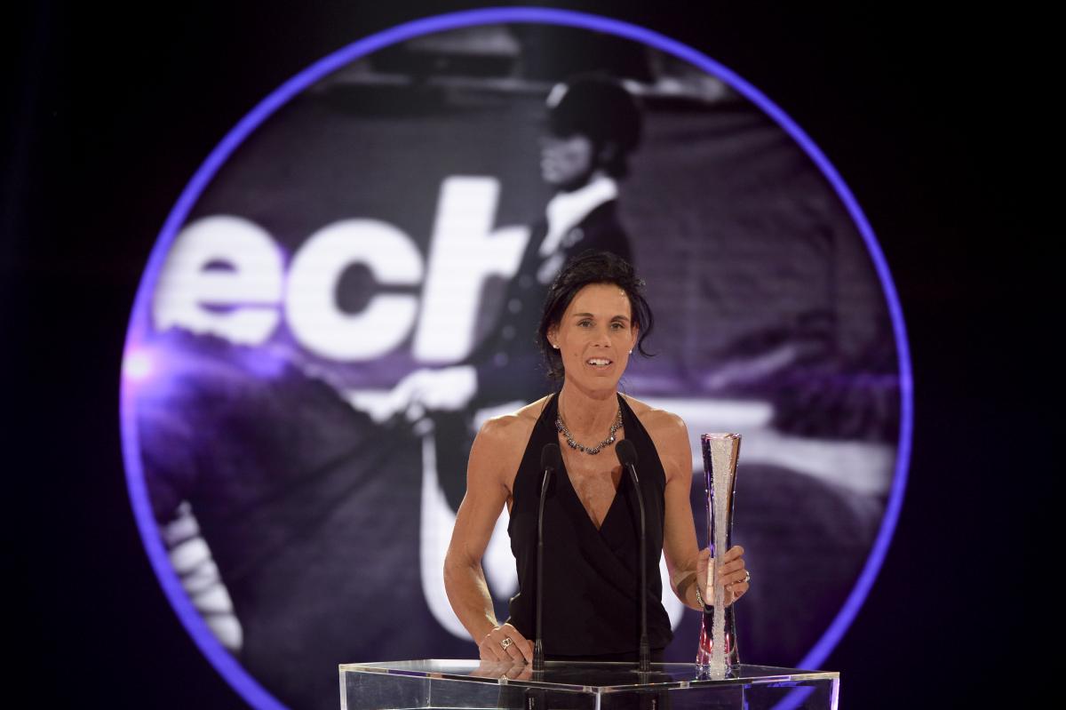 Michele George Michele George, winner of the Belgian Paralympian of the Year 2014.