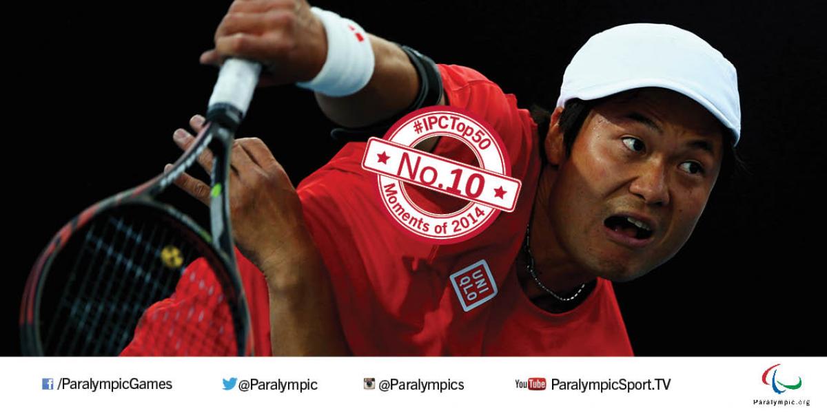 No 10 Japanese wheelchair tennis success