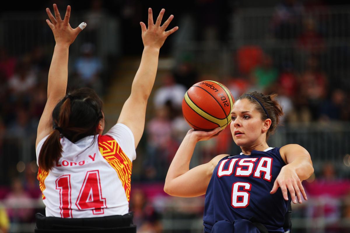 USA women's wheelchair basketball team USA women's wheelchair basketball team
