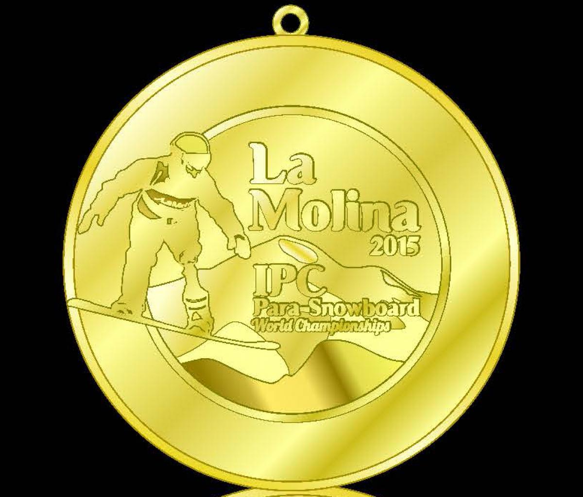 La Molina 2015 gold medal
