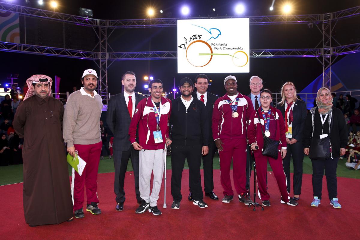 Doha 2015 IPC Athletics World Championships logo unveiled 