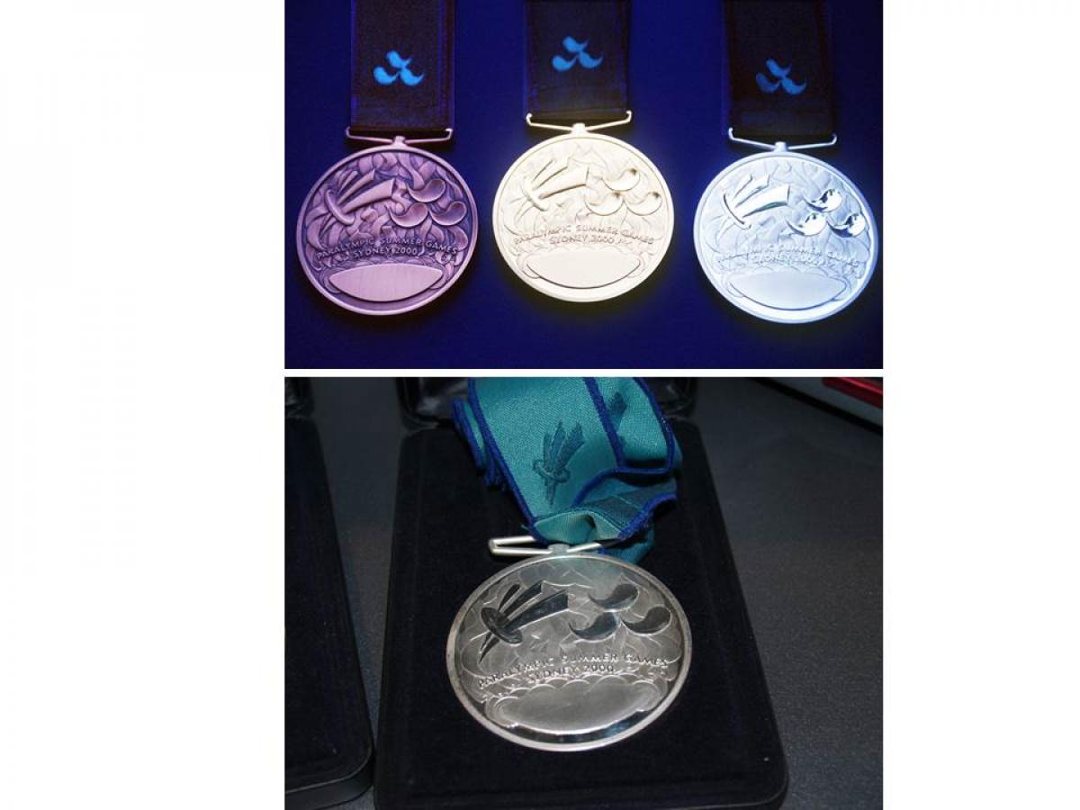 Sydney 2000 Paralympic medals