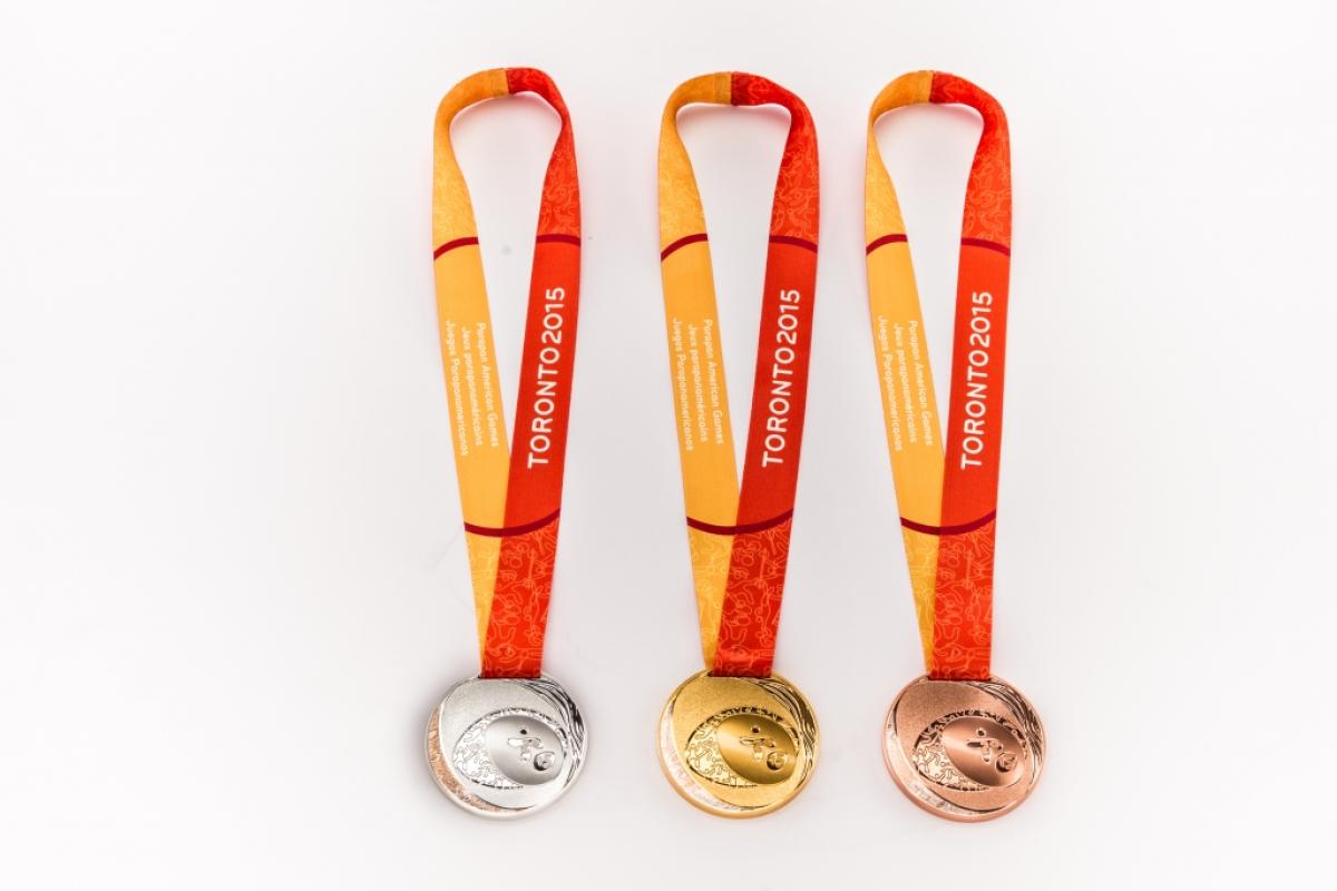 Toronto 2015 Parapans medals