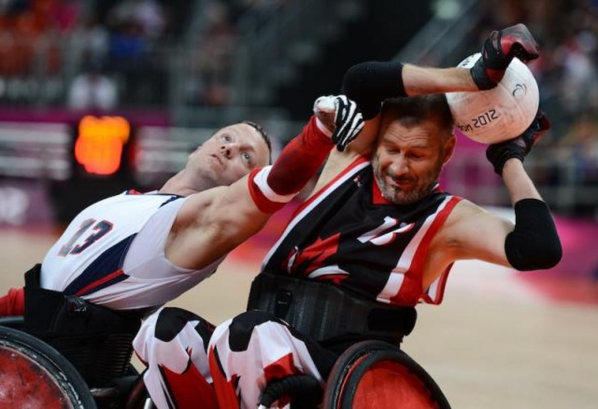 USA v Canada wheelchair rugby