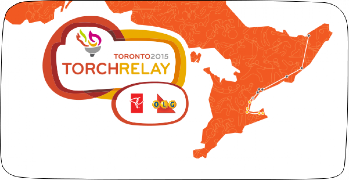 Parapan American Games Torch Route 2015 The TO2015 Parapan American Games Torch Relay will begin on 3 August 2015.