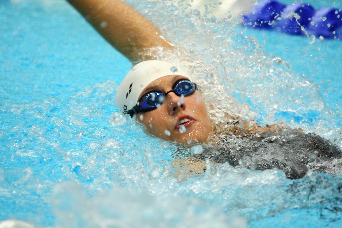 Around 570 athletes from 40 countries are at the Berlin Europa Sports Park as part of their preparations for July’s 2015 IPC Swimming World Championships in Glasgow, Great Britain.