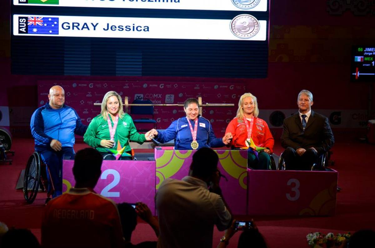 Athletes from Chile, Brazil and Australia won medals at the 2015 IPC Powerlifting Open Americas Championships