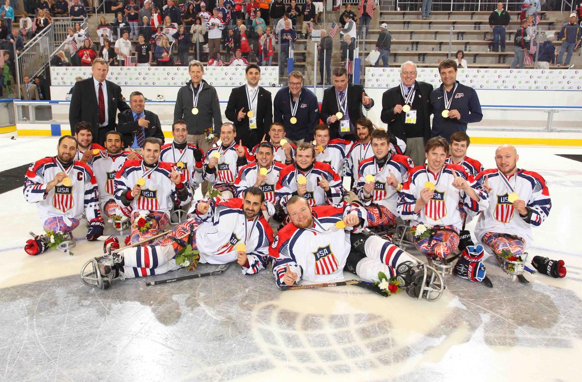USA sledge hockey USA sledge hockey