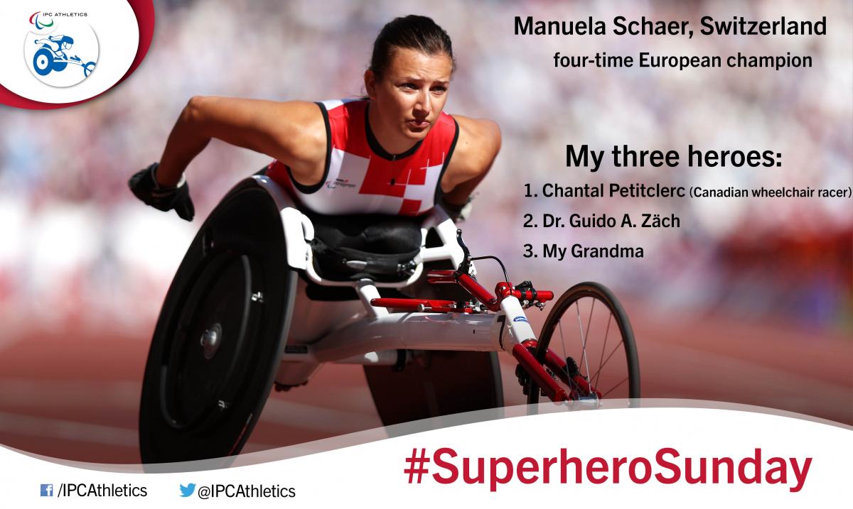 Switzerland’s four-time European champion Manuela Schaer, gives an insight into her three heroes.