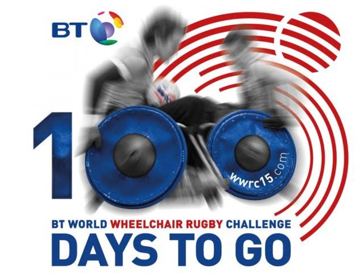 BT World Wheelchair Rugby Challenge (BT WWRC) Graphic