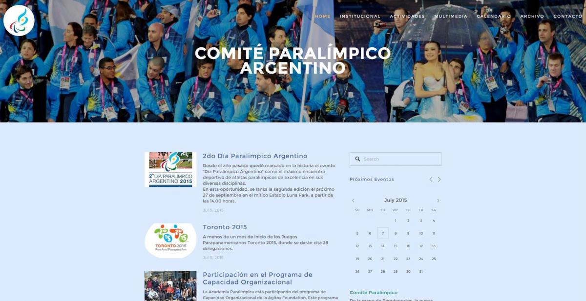 NPC Argentina relaunches new look website NPC Argentina relaunches new look website