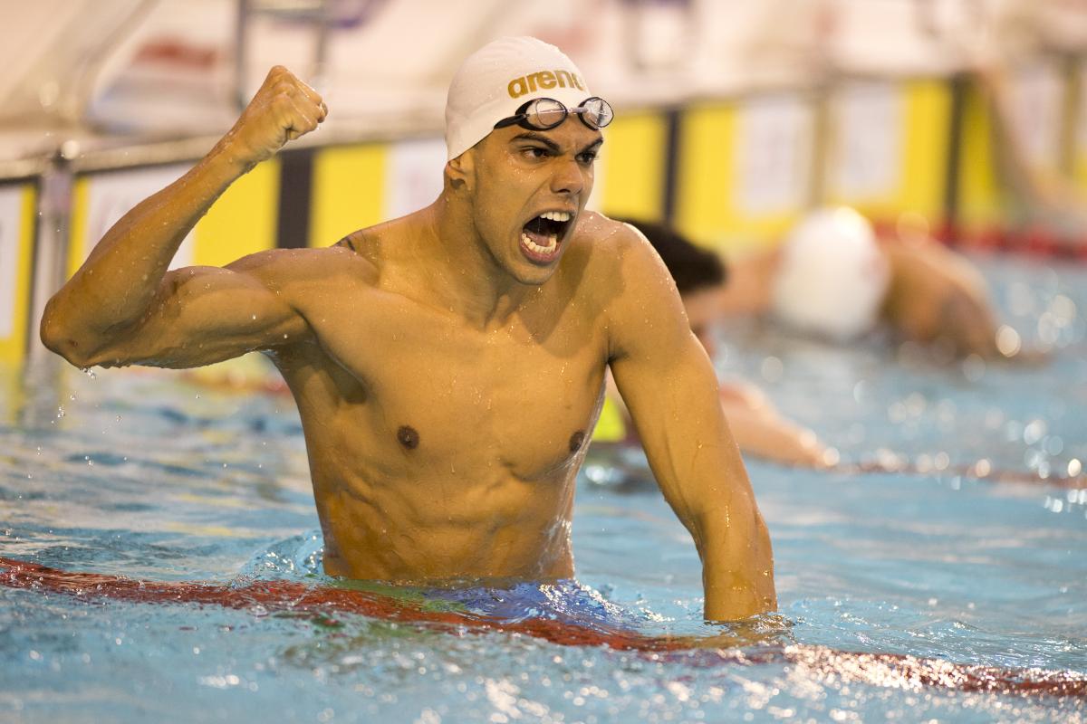 Andre Brasil - 2015 IPC Swimming World Championships Glasgow