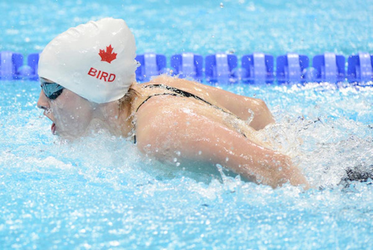 Canada's Morgan Bird in action at London 2012.