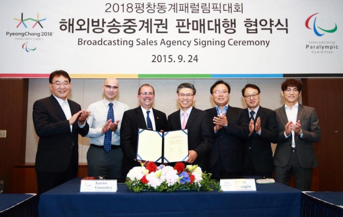 The International Paralympic Committee will exclusively sell broadcasting rights for the Pyeongchang 2018 Paralympic Winter Games. 