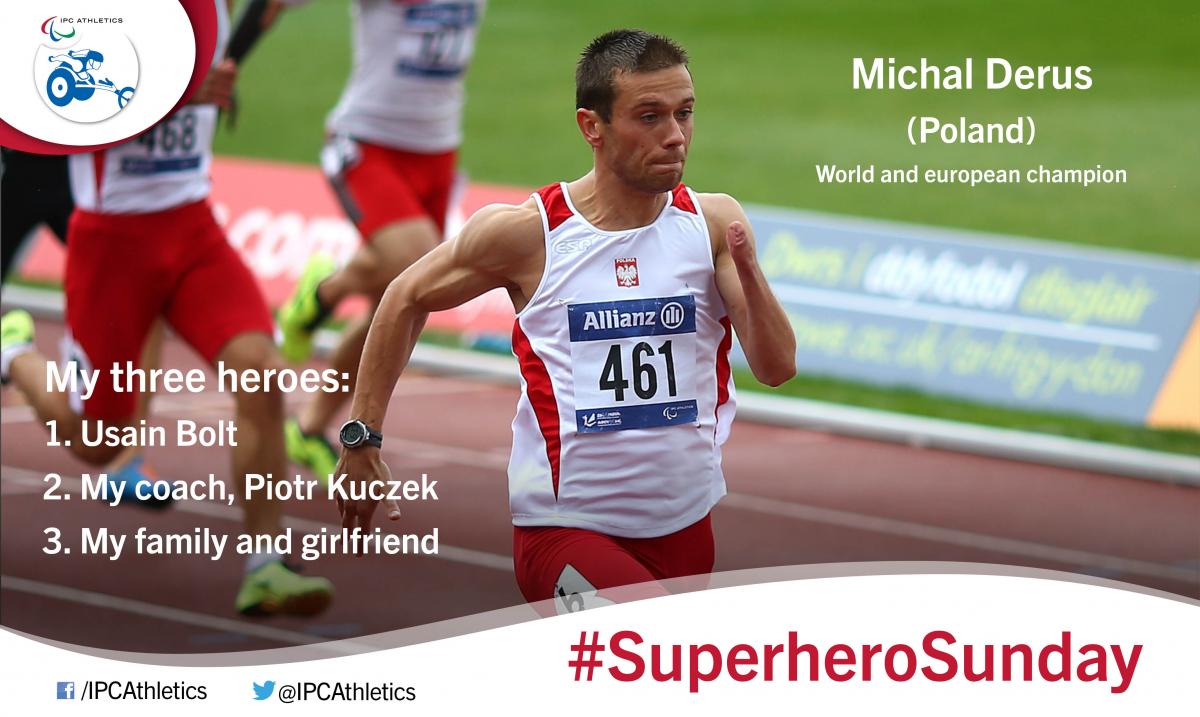 SuperheroSunday: Michal Derus Poland’s double European champion Michal Derus reveals his inspirations for this week’s #Superhero Sunday.