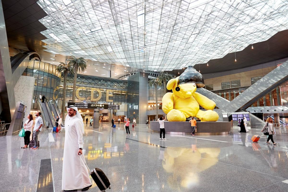 Doha's Hamad International Airport Airport hall