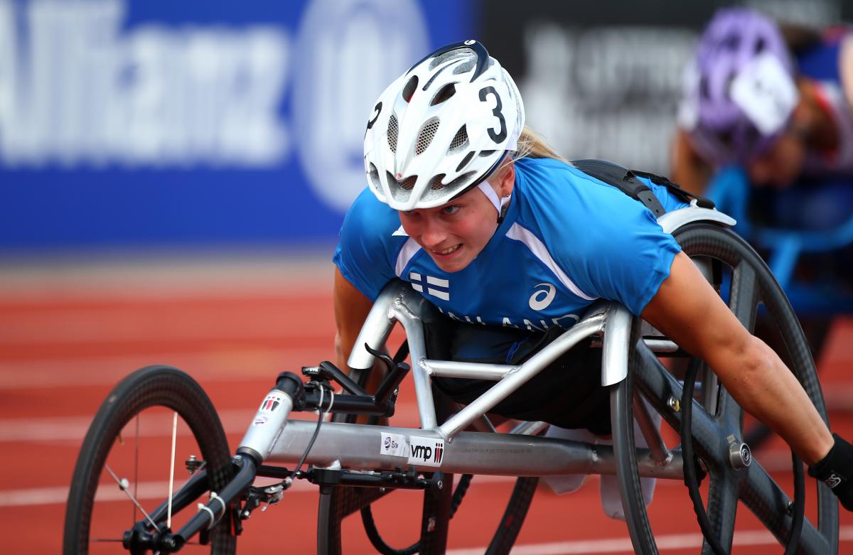 Amanda Kotaja - Finland - IPC Athletics European World Championships Female wheelchair racer