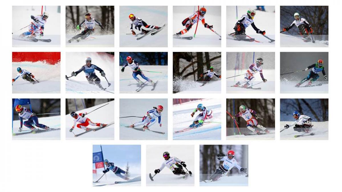 Alpine skiing Ones to watch 2015/2016 collage Alpine skiing Ones to watch 2015/2016 collage