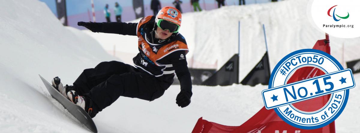 snowboarder Chris Vos
