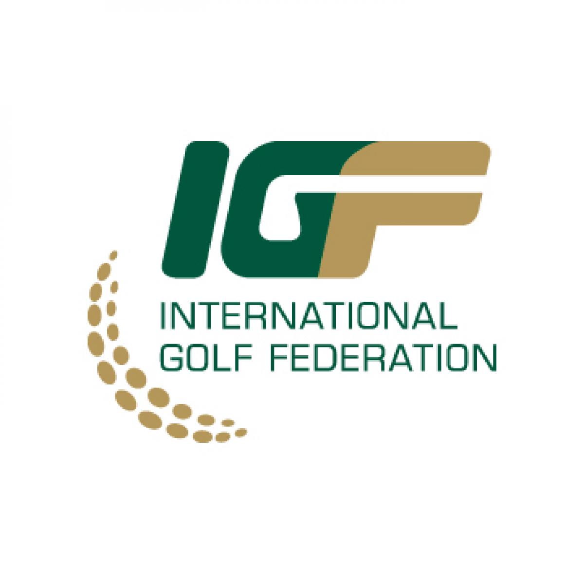 IGF logo Logo of International Golf Federation