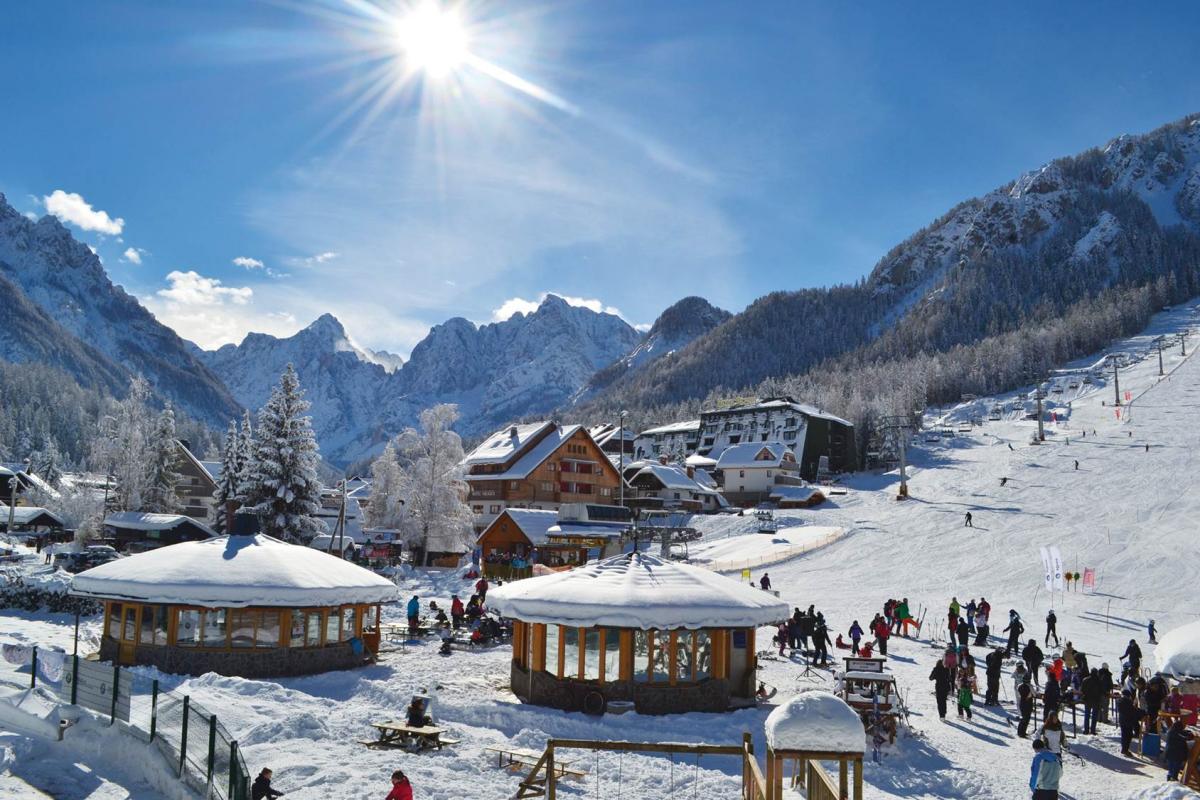 Kranjska Gora, Slovenia - 2016-17 IPC Alpine Skiing World Cup View on slopes in the sunshine