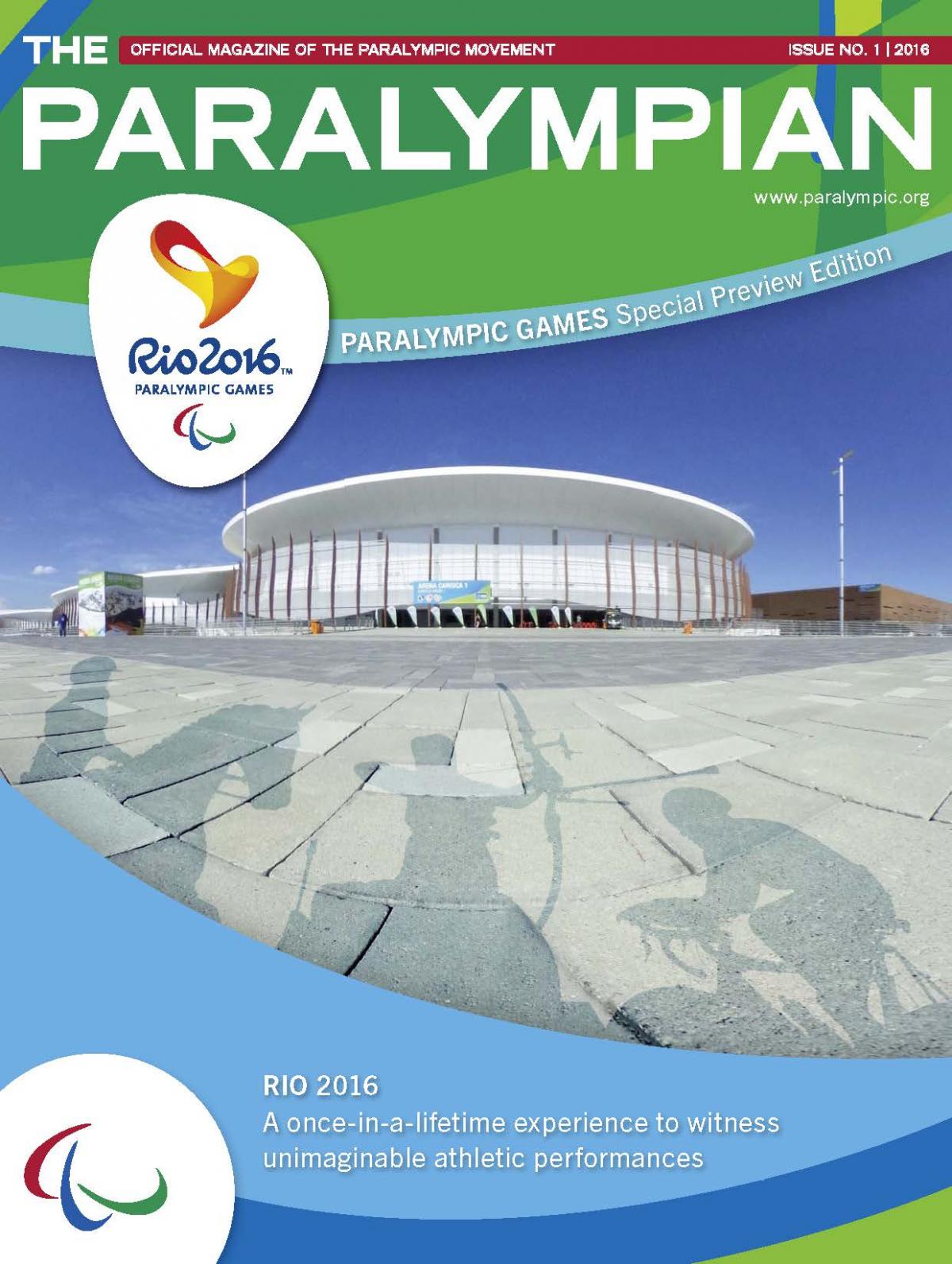 The Paralympian 01/2016 - cover