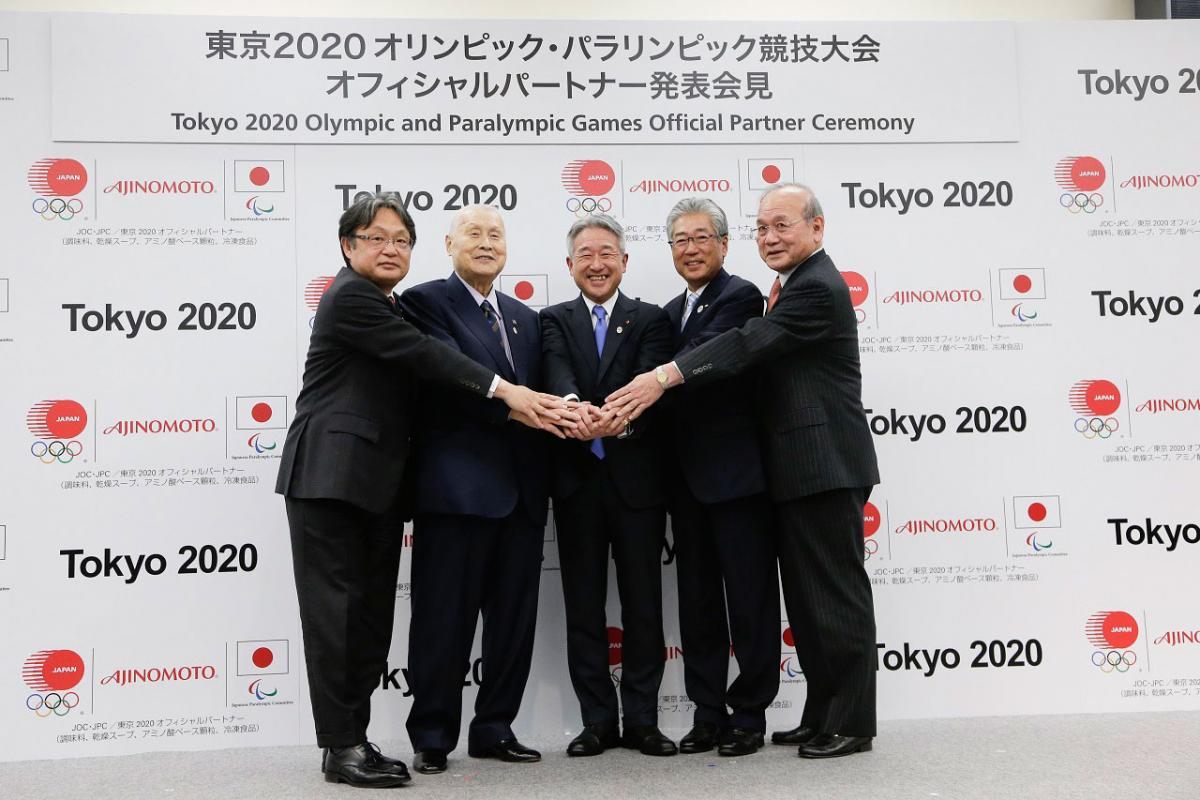 The Tokyo 2020 Organising Committee welcomed Ajinomoto Co., Inc. (Ajinomoto Co.) as a Tokyo 2020 Official Partner. 