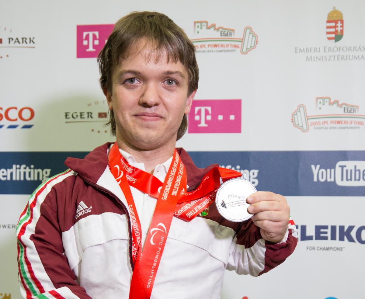 Nandor Tunkel (HUN) Nandor Tunel at the IPC Powerlifting European Open Championships in Eger, Hungary