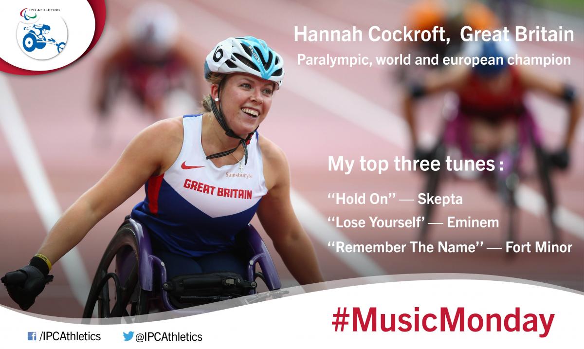 Music Monday with Hannah Cockroft