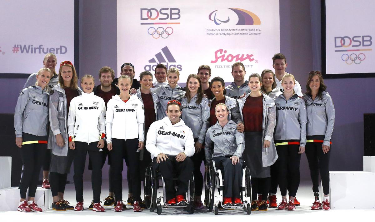 German Paralympic outfits for Rio 2016 launched ...