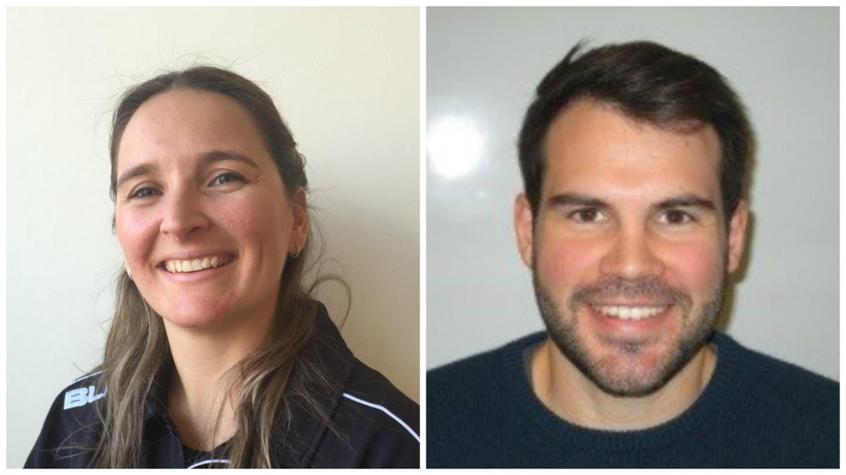 Dr. Melissa Wilson and Kieran Wall collage