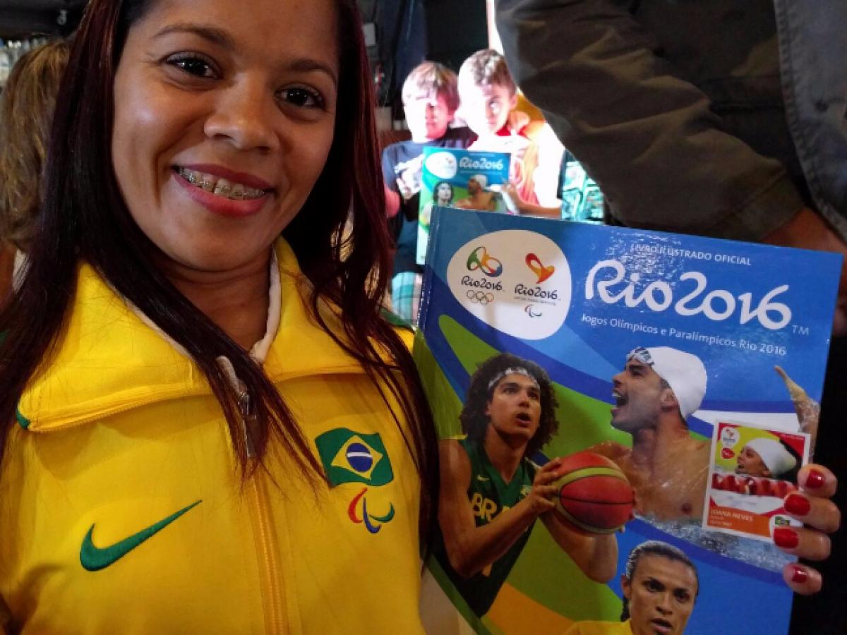 Paralympic swimmer Joana Neves
